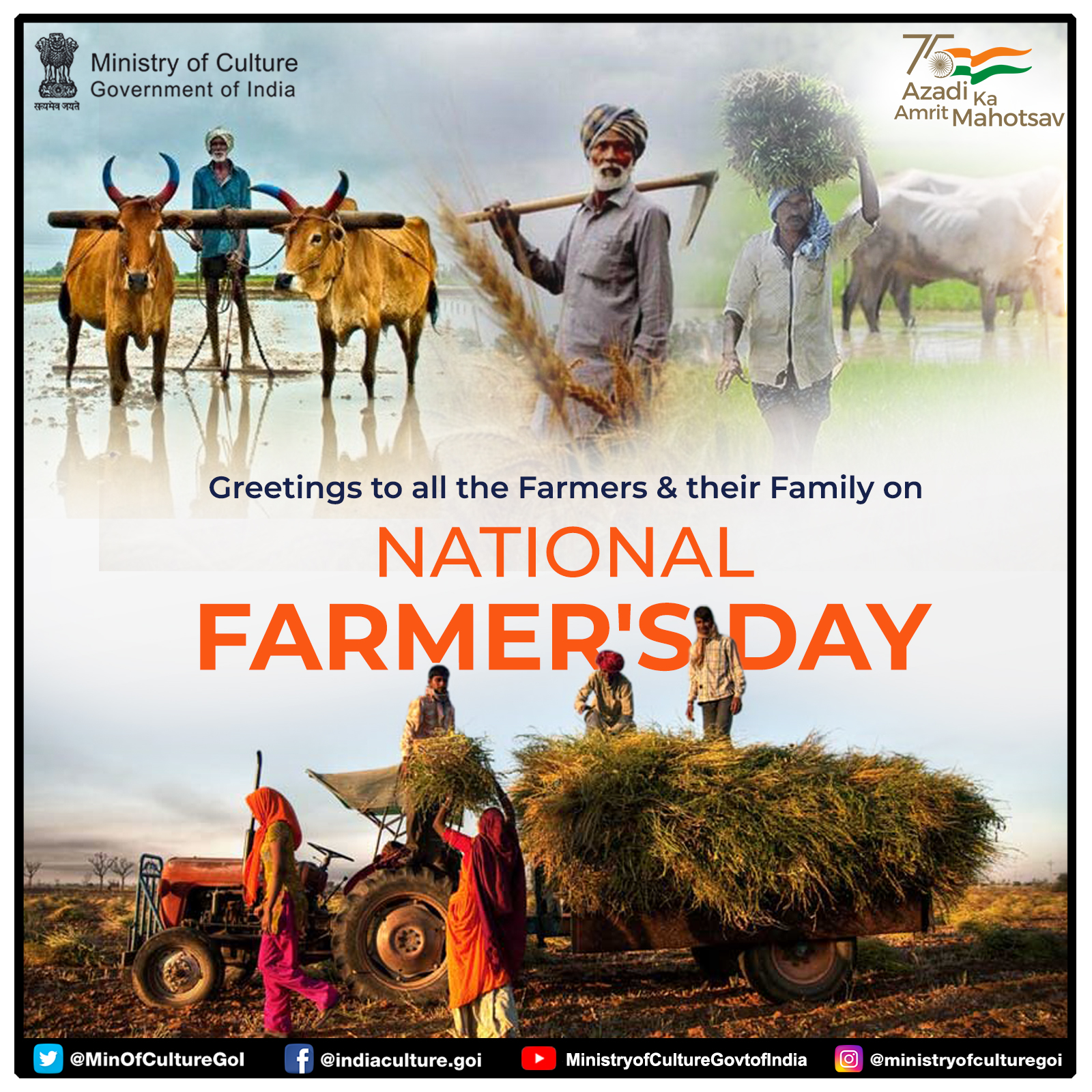 Ministry of Culture on Twitter "On NationalFarmersDay, let's salute