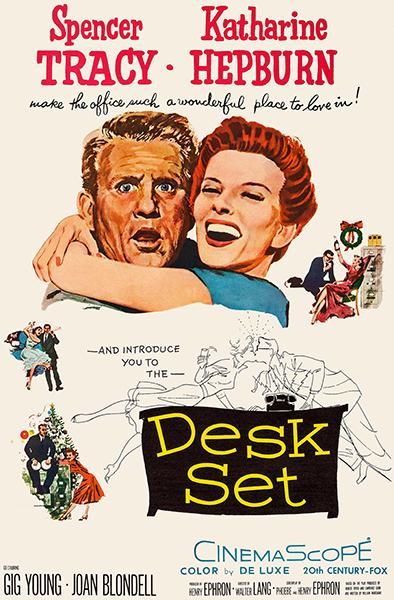 Hello Party! Im ready for some Movie Holiday Workplace Hanky Panky!  #DeskSet  #TCMParty