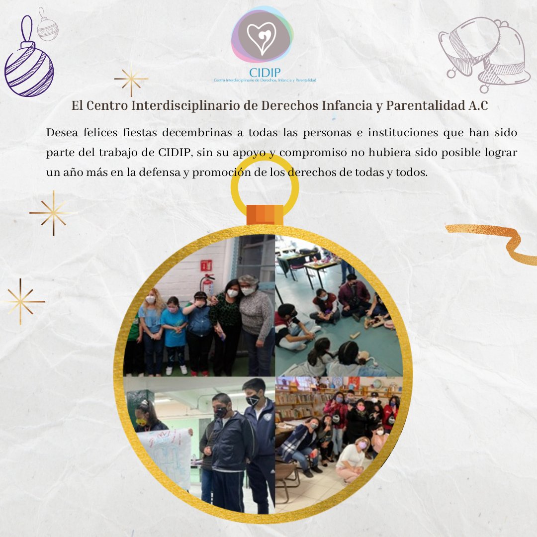 El Centro Interdisciplinario de Derechos, Infancia y Parentalida A.C agradece el apoyo incondicional de todas y todos nuestros aliados.
#CIDIP