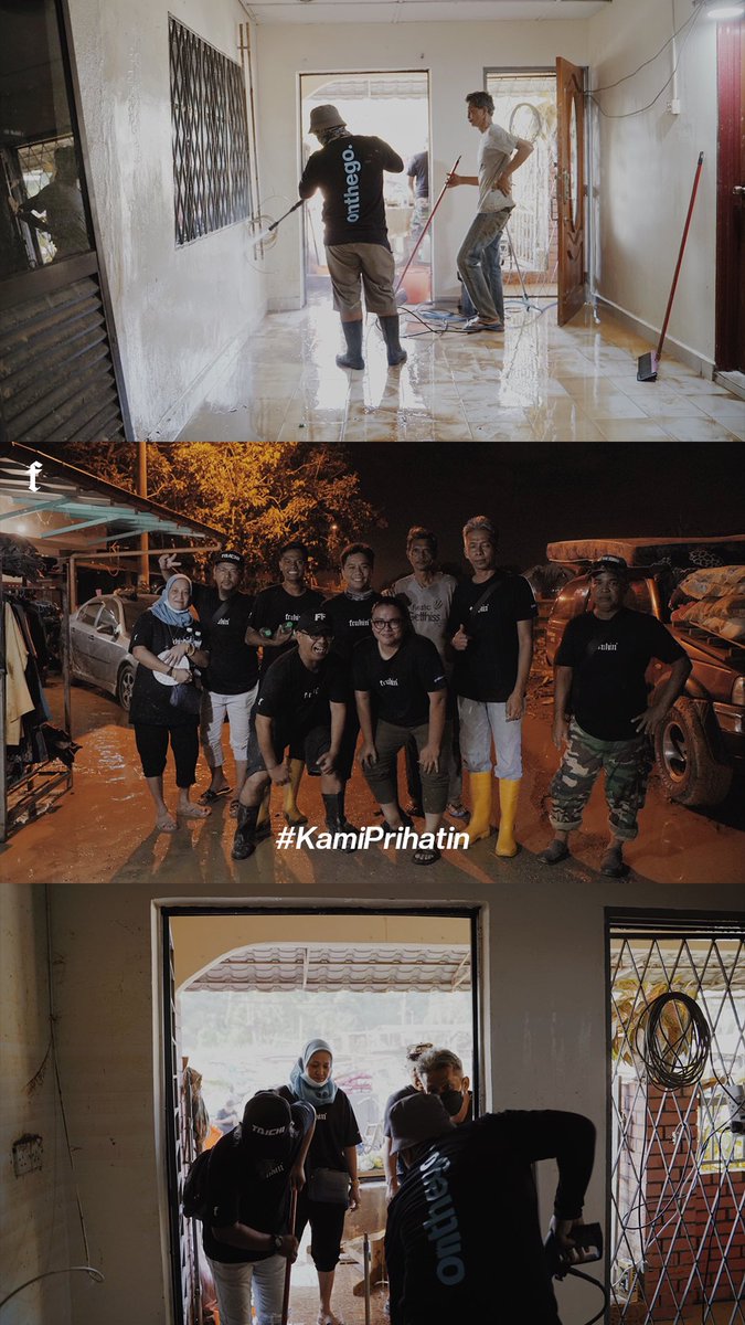 Alhamdulillah sedikit sebanyak dapat kami menolong mangsa banjir di Selangor. InsyaAllah kami akan ke lokasi lain bagi membantu mereka yang memerlukan. ❤️❤️