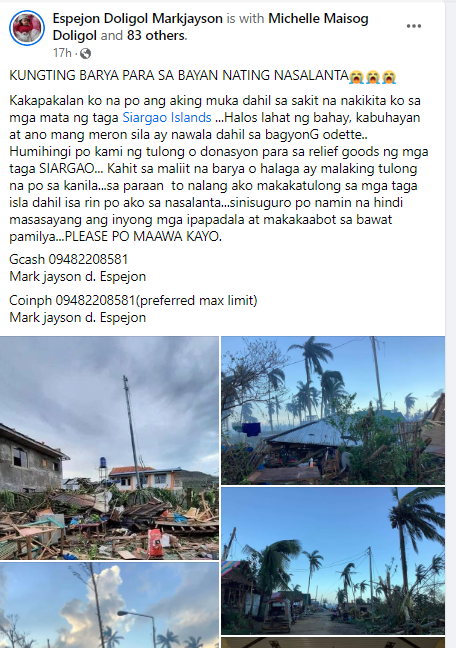 proimae's tweet image. Please donate if you can 🙏

#OdettePH #OdettePHRelief #siargaoneedshelp #SurigaoNeedsHelp