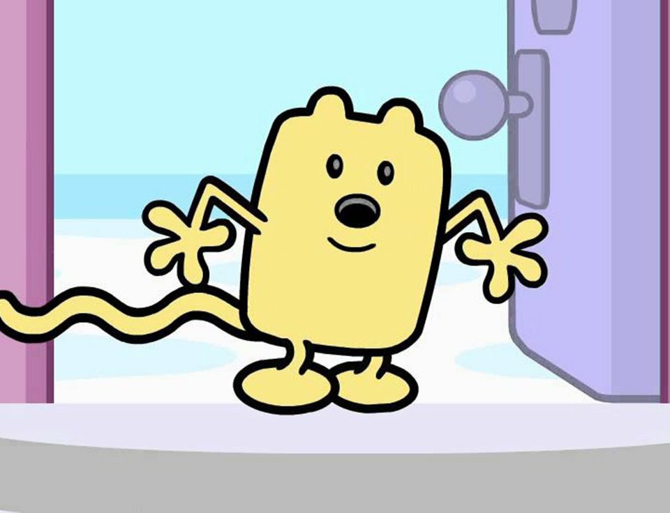 today's lil' fella of the day is wubbzy from wow wow wubbzy!! (he...