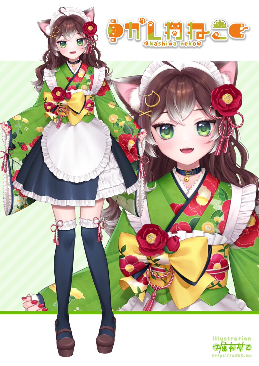 化け猫系Vtuberのかしわねこです🐱🍵 美味しい物を食べる為に会社を ...