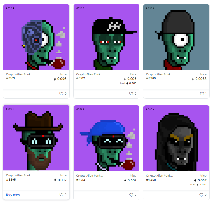 Alien Punks tweet media