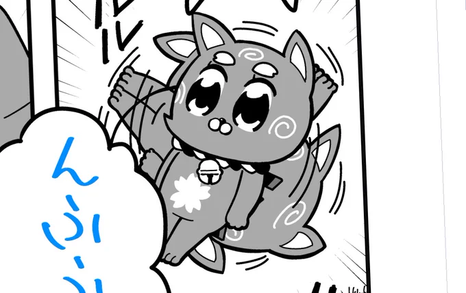 段々何のマンガか分からなくなってきた……なんだよこのネーム…… #wip 