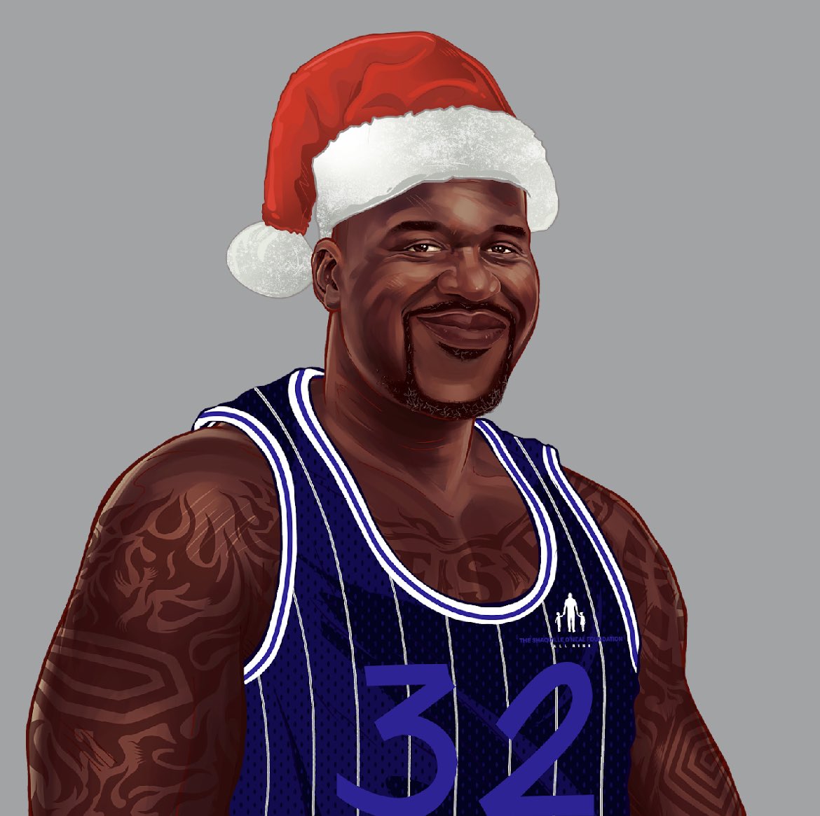 crom320's tweet photo. @SHAQ @garyvee @NotablesCo @shaqfoundation Merry Shaq Christmas Y’all! 

https://t.co/zeRFXC7333 https://t.co/b9sngb2YUT
