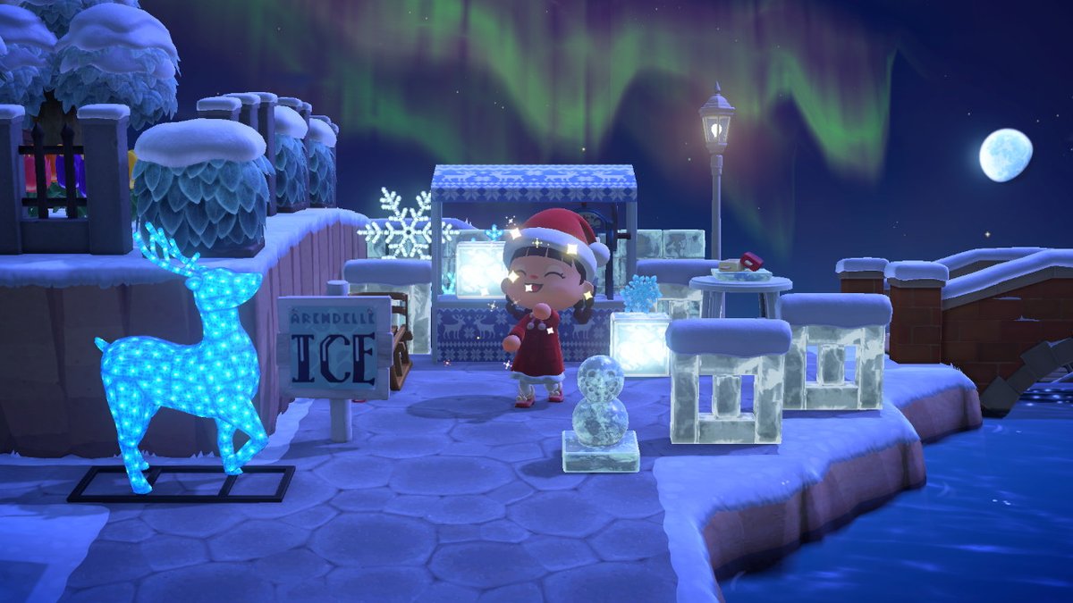 kimukakugohan's tweet photo. xmas on the island #AnimalCrossing #ACNH #NintendoSwitch https://t.co/3zz4WZXoGa