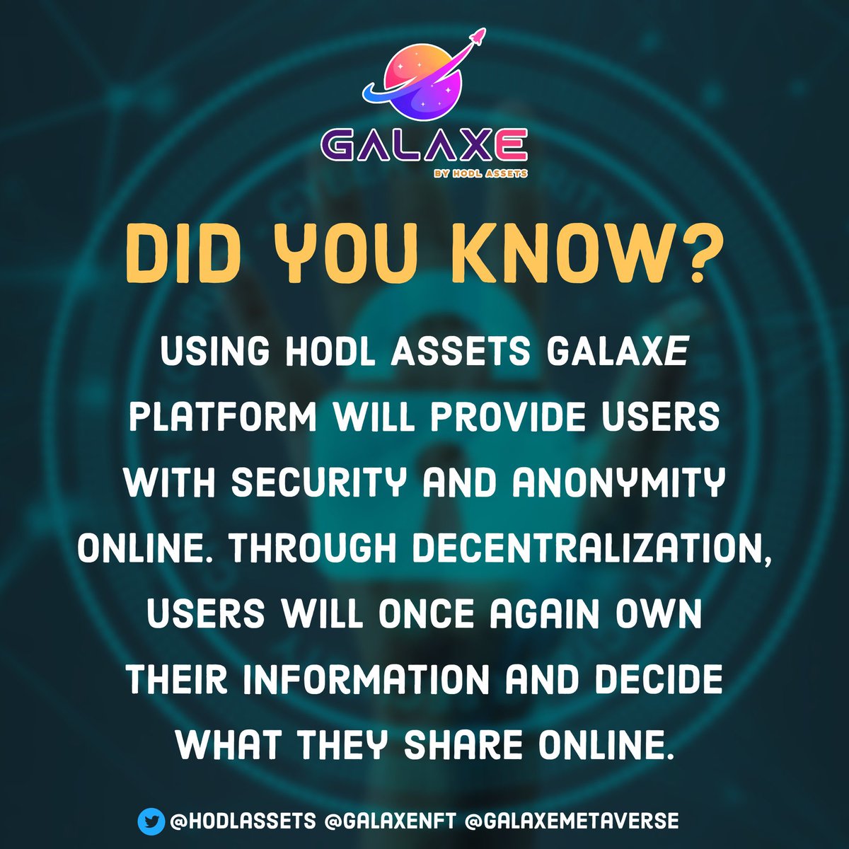 HodlAssets's tweet photo. Did you know? #hodl #metaverse $HODL https://t.co/aGReQwzPEi
