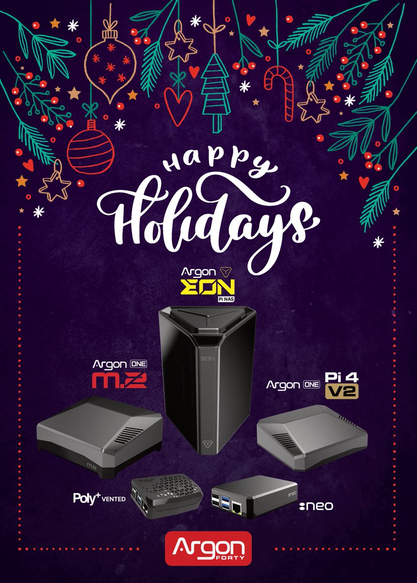 argon_forty's tweet photo. To a Magical 2022! Happy Holidays from Team Argon40 #IgniteCreativity ❤#Argon40 https://t.co/7lT14qObjX