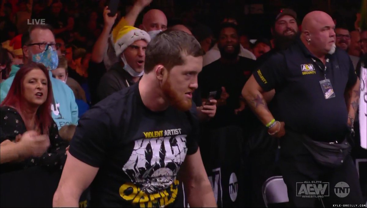 kyleoreillycom's tweet photo. HQ Video Captures | All Elite Wrestling (December 22, 2021) - https://t.co/iM6PULqvYQ #KyleOreilly #AEW #Korcombat https://t.co/rYb07ucWVy