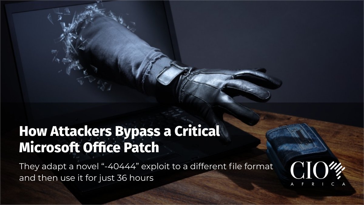 In September 2021, Microsoft released a patch to prevent attackers from executing malicious code embedded in a Word document that downloads a Microsoft Cabinet (CAB) archive, which, in turn, contains a malicious executable.

Read More: bit.ly/3plhgmg