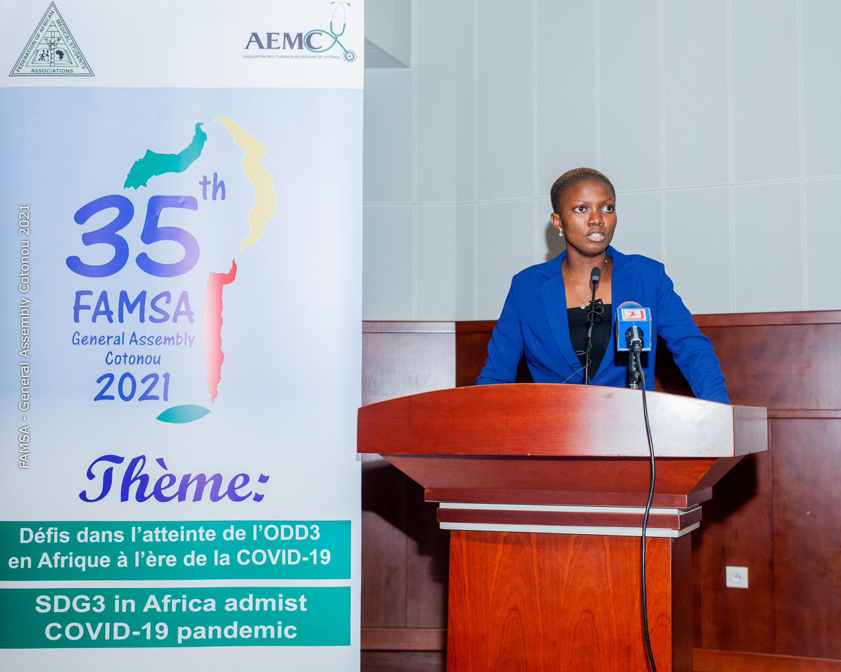 Admiratif du travail historique de Dr <a href="/viviane_oke/">Dr V</a> &amp; team: avoir eu le courage d'accepter &amp; d'organiser l'AG des étudiants en médecine d'Afrique à #Cotonou, c'est quelque chose.

 Ns avons de +en+ besoin de cette race de médecins. Merci à vous de nous avoir inspirés🙏🙏
