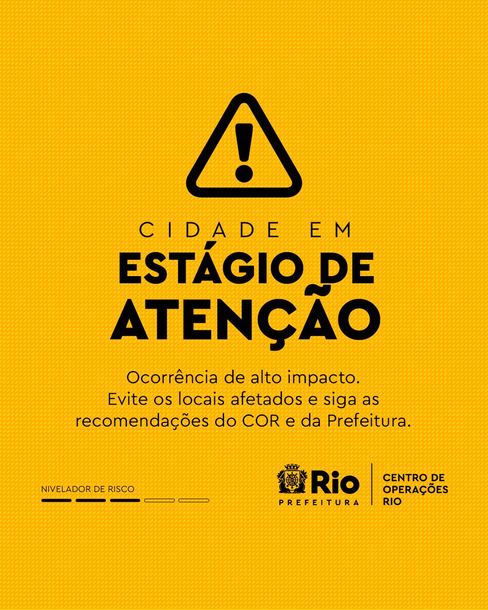 OperacoesRio's tweet photo. RIO EM ATENÇÃO | O município entrou em ESTÁGIO DE ATENÇÃO às 2h50 desta quinta-feira (23/12/2021), devido às imagens de radar do Sumaré indicarem a possibilidade de chuva forte nas próximas três horas.
Veja: https://t.co/gfmMGPyVN2

#alert https://t.co/JjGzfCqgtL