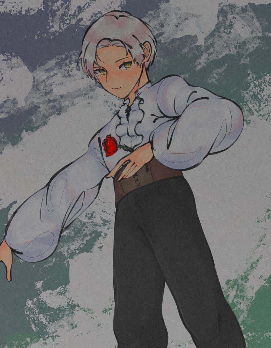 personifiedsmol's tweet photo. Here is my ToT Secret Santa piece for @razorbaobei , who shares my love for mo yi and thus requested him as a gift ehe, I hope you like it! #TOTSecretSanta https://t.co/RDWcPkoYKJ