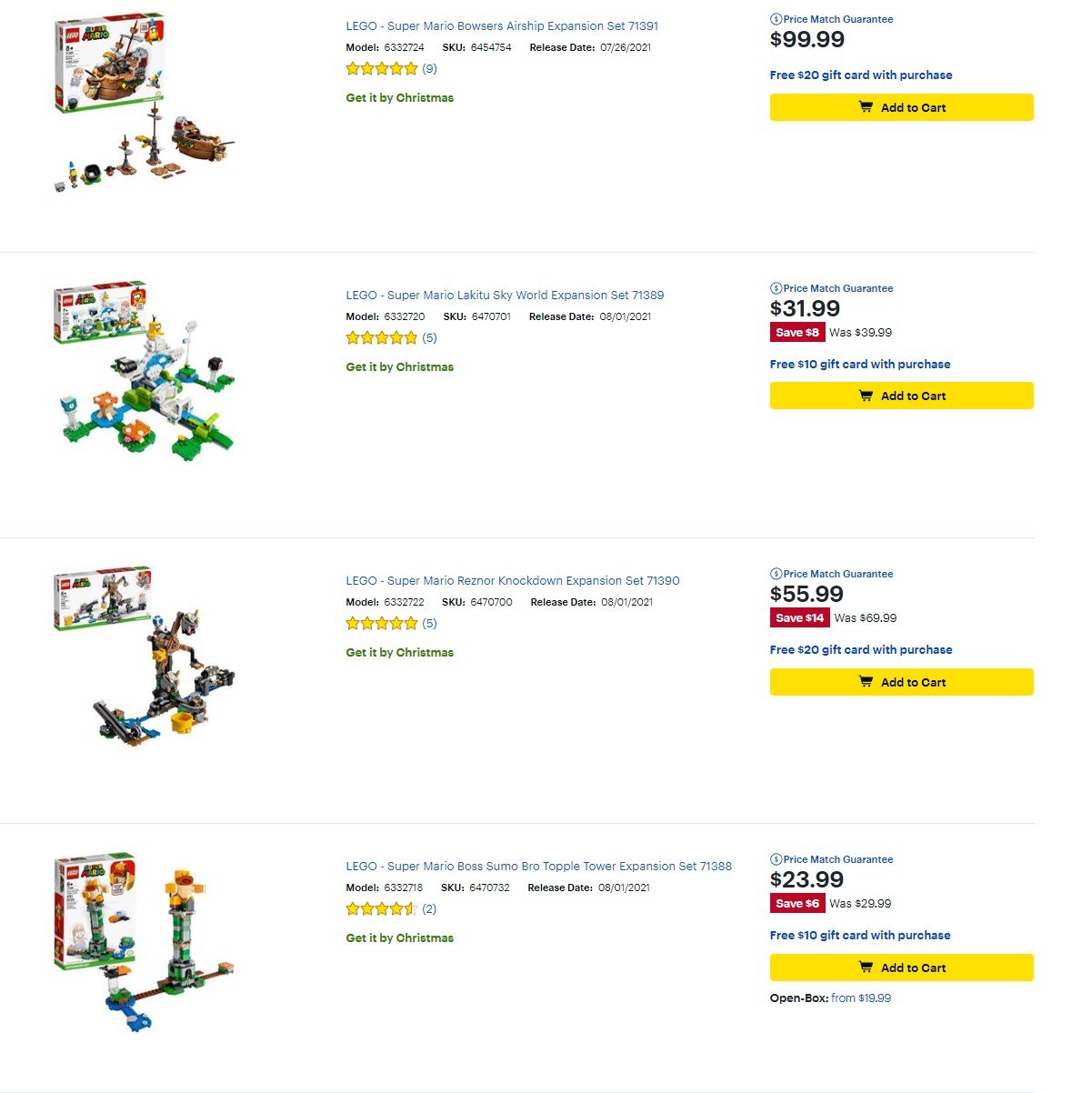 Wario64 On Twitter: Get A $10 Or $20 Best Buy Gift Card With Purchase Of A  Select Lego Set On Best Buy Dotd Https://T.co/7Xo55l4fvm #Ad  Https://T.co/Dou9ufmkwx / Twitter