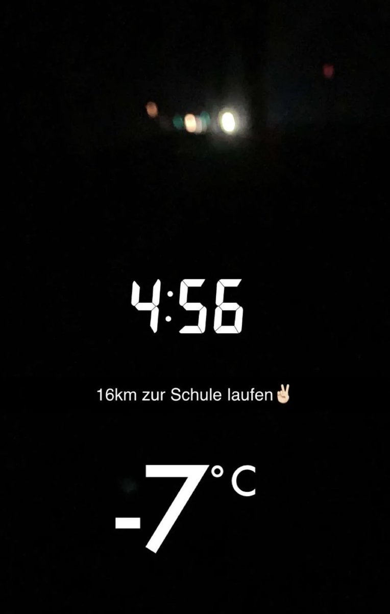 Wie meine eltern damals täglich in die schule gekommen sind: