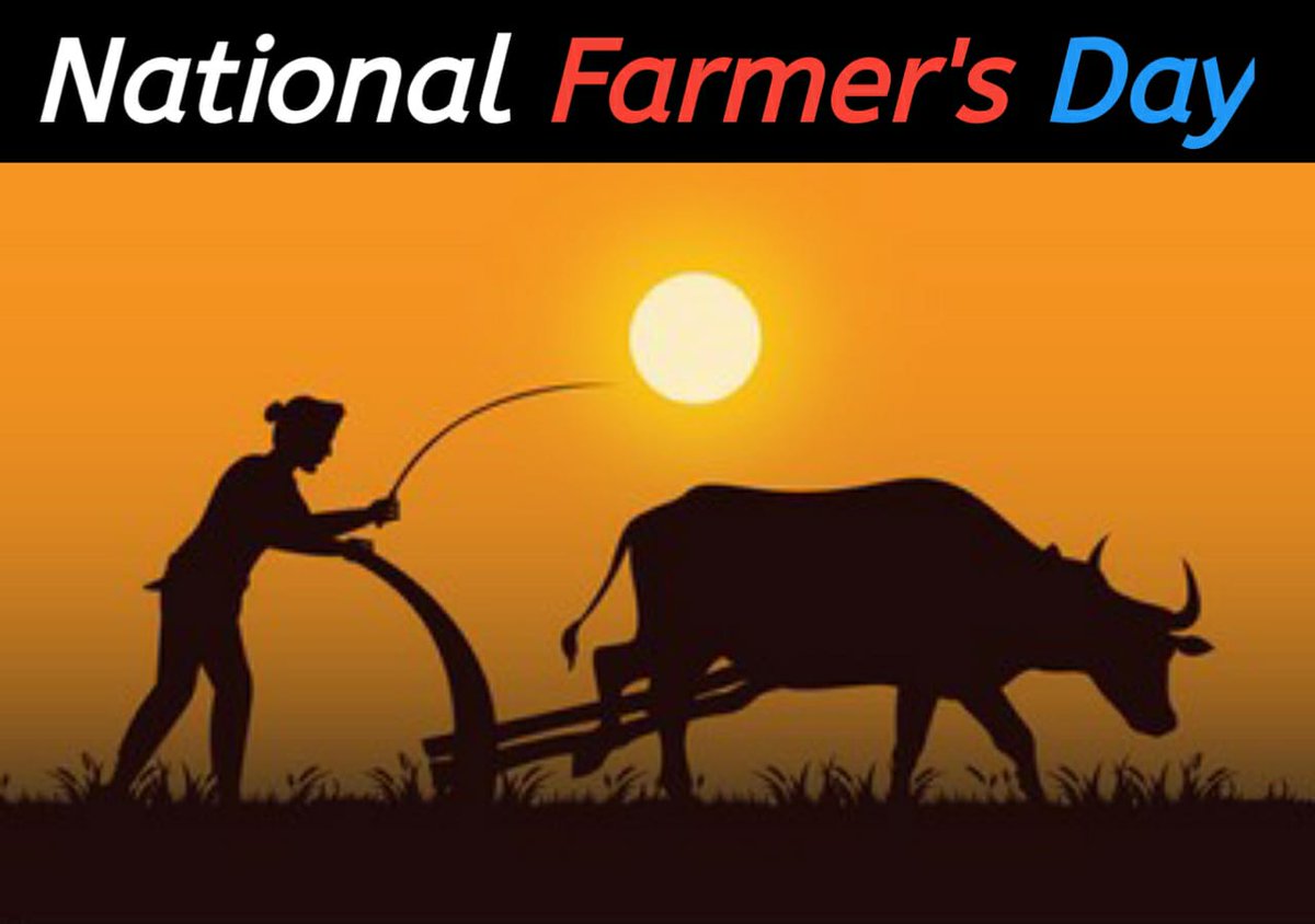 PatidarMeet3's tweet photo. Happy Farmer’s Day to all farmers, especially young farmers across the country. May we continue feeding nations. I’m a proud farmer.. #farmersday #Farming #Choudhary_Charn_Singh https://t.co/9KBzntHXtI