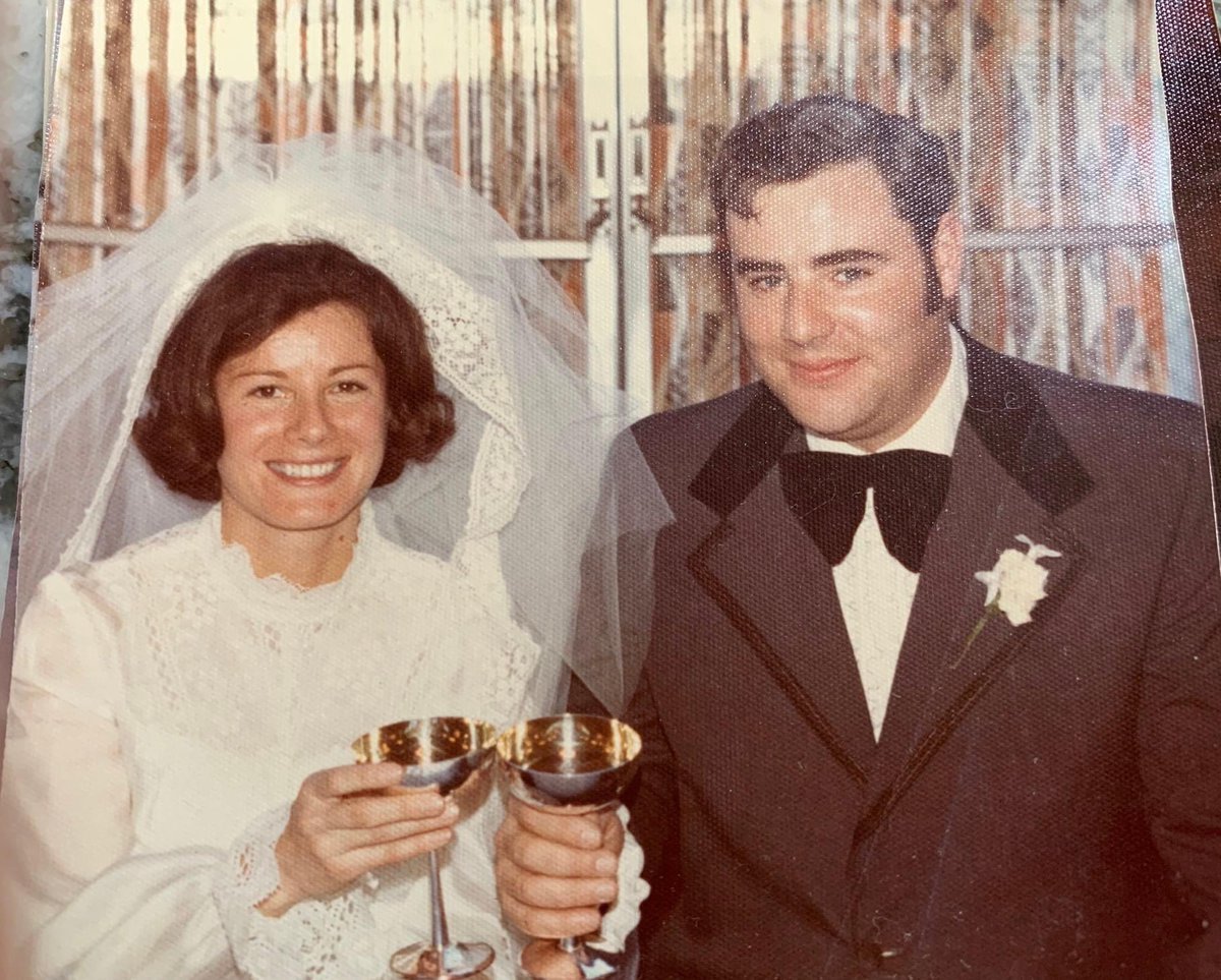 SmoothFunFacts's tweet photo. Smooth Fun Fact #1495: On December 22, 1972, after finally being asked for her hand in marriage by her longtime boyfriend, Mama Smooth agreed to accept his offer if they wed within the next year. #dad #mom #marriage #proposal #couple #dating #years #finally #boyfriend #girlfriend https://t.co/wSPurKZt4D