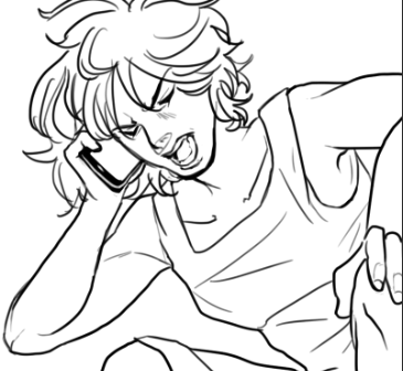 oc //

art block rn so i'm missing these uncolored panels of rowan from first ep wip my god shes so angry 