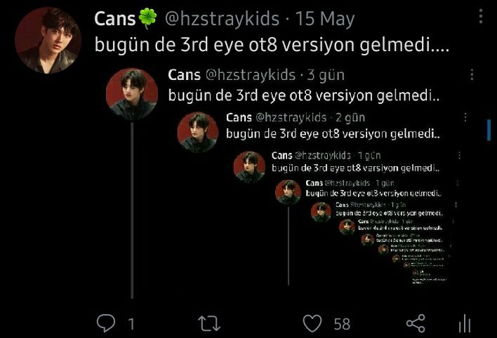 BUGUN 3RD EYE OT8 GELDI