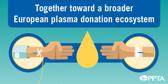 PPTAEurope's tweet photo. In the coming years, more patients will need access to #PDMPs. It's time to change 🇪🇺 policies to increase #plasmacollection in the renewed EU #Blood Directive.
Read here more: 👉 https://t.co/FQZEAAPvcz
#EUNeedsMorePlasma https://t.co/kuuILhRGvK