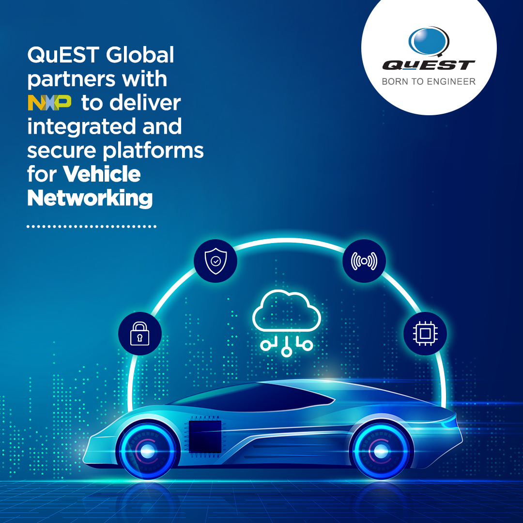 Quest_Global's tweet photo. Click to find out https://t.co/JMEubguT3o how this partnership will help vehicle companies unlock the hidden value of vehicle data and deliver an enhanced, secure and hassle free data management for their vehicles.
#QuESTPartners #QuESTxNXP https://t.co/EEYGzOMAw5