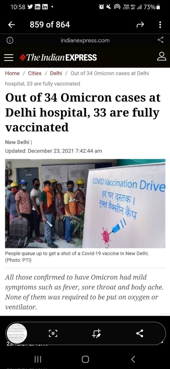ihaveeyes007's tweet photo. Seems like vaccination is useless 
#covid_in_SRM
#SRM_ForcingOfflineClasses
#SRM_Causing3rdWave
#omicron https://t.co/jvjAUHUFZ0