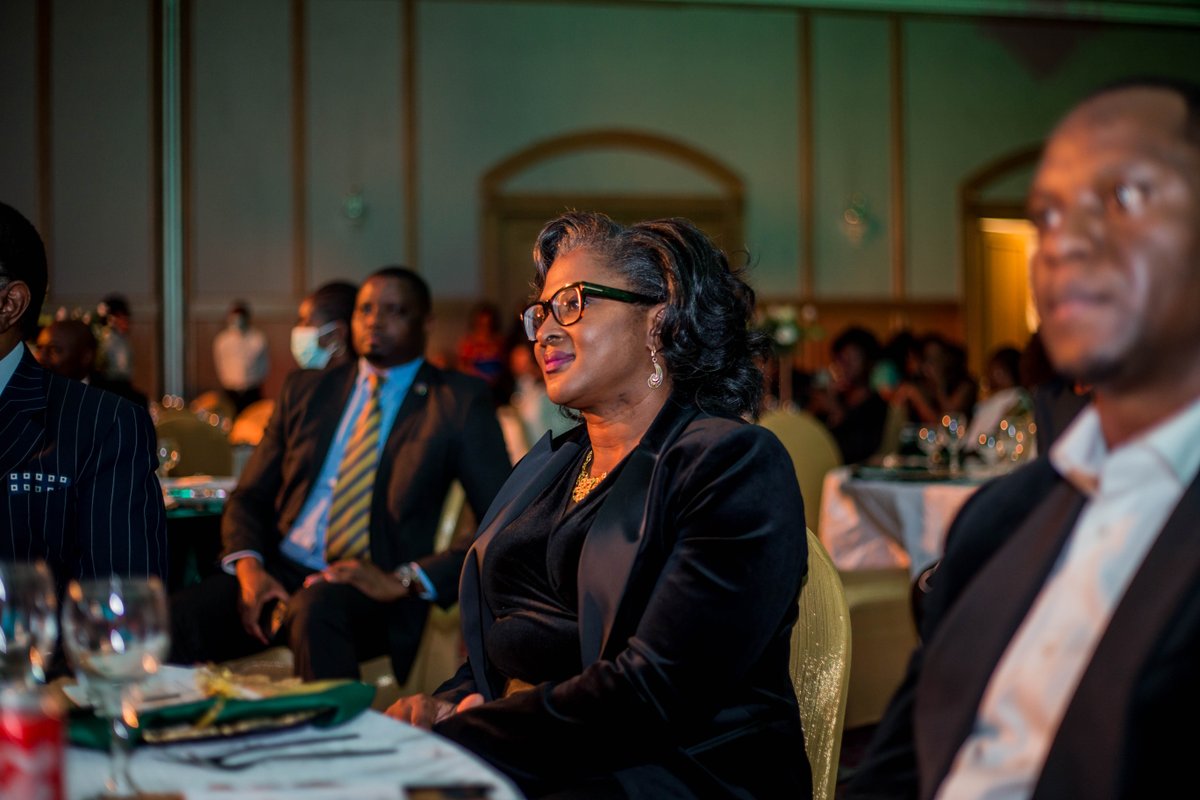 NWANamibia's tweet photo. We would like to thank President H.E Hage Geingob and First Lady Monica Geingos for gracing us with their presence at the #NWAFundraisingGala #PNWA 
📸 Leo Viitch https://t.co/MHbLp8iGjC