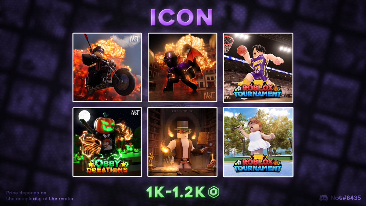 NotzyFX_'s tweet photo. Commission is now OPEN!! 

Dm me via Twitter or Discord (Not#8435) . Please read the rules before purchasing. Thank you!

Payment only by Group funds or T-shirt/gamepass (Tax covered fully by you)

#Roblox #RobloxDev #RobloxGFX #robloxart #robloxcommission https://t.co/MZKhfqIkRO