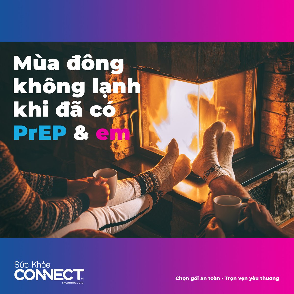 skconnectorg's tweet photo. Chẳng cần quà, Giáng sinh này chỉ cần em và #PrEP

#Xmas #HIV
-----
💦 Sống khỏe, yêu mới phẻ.
📱 SKConnect - Chọn Gói An Toàn, Trọn Vẹn Yêu Thương

📌 Tư vấn và hỗ trợ đăng ký miễn phí các dịch vụ liên quan HIV, STI và PrEP https://t.co/ISQoRajJxE https://t.co/5M4F0Q9IQL