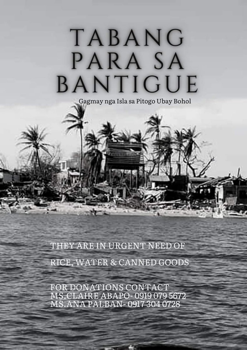 kida_ko's tweet photo. #OdettePH 
#OdettePHRelief 
#ubaybohol
#BoholNeedsHelp 
#Bohol 
#ReliefPH https://t.co/MarJXhIvFM