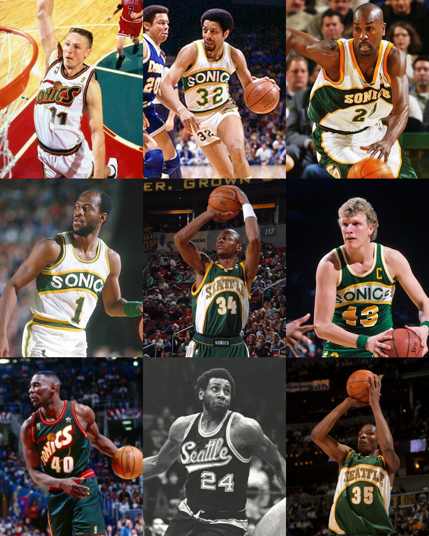 NBA SKITS on X: Could This Be The Best Roster If Seattle Supersonics Makes  A Comeback?   / X