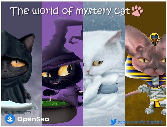 fz_blackink's tweet photo. Are you close to him enough? Let's see them in different world.  😸🎃🙀
https://t.co/K1d6OLDhcs

#NFTs #NFTcollection #NFTartist #NFTartists 
#NFTdrop #nftcollectors #NFTcollection 
#PolygonNFTs  #Polygon #nftcat
#NFTTHAILAND #NFTCommmunity #NFTJapan https://t.co/Z7KtqZRKHN