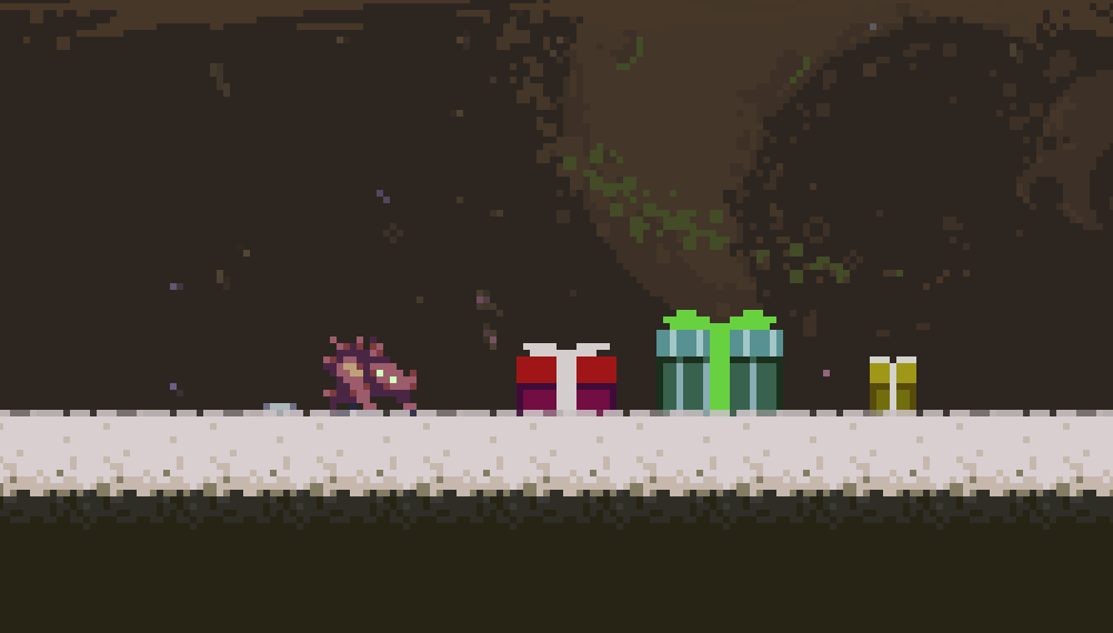 Christmas comes to Risk of Rain!
And somebody's been a good boy...
#RoR #RiskOfRain #Modded #Holiday