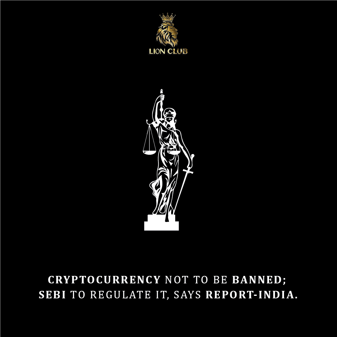 LionClubToken's tweet photo. The government may not  ban cryptocurrency, instead look to regulate it under the watch of the Securities and Exchange Board of India (Sebi).
#cryptonews #Sebi #government #Forex #crypto #cryptotokens #bitcoin #cryptocurrency #market #NFT #cryptotrading #shibainu #shibainutoken https://t.co/IAB7MeXeI5