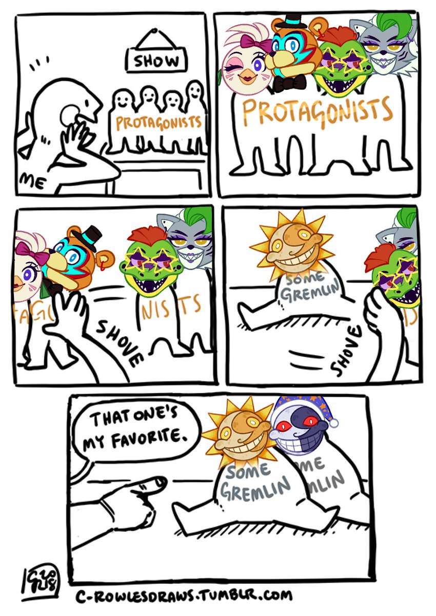 I was stuck in the daycare for 1 hour and they quickly grew on me 😭
#fnafsecuritybreach #FNAF