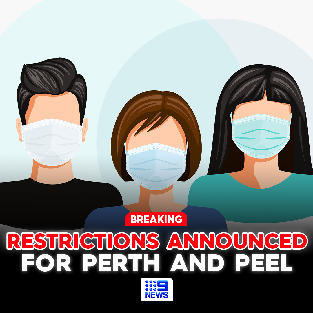 Western Australia Premier Mark McGowan has announced that masks will be mandated indoors and all nightclubs must close in #Perth and #Peel after a new local COVID-19 case was recorded.
DETAILS: 9Soci.al/VZMp50Hi0ze #9News