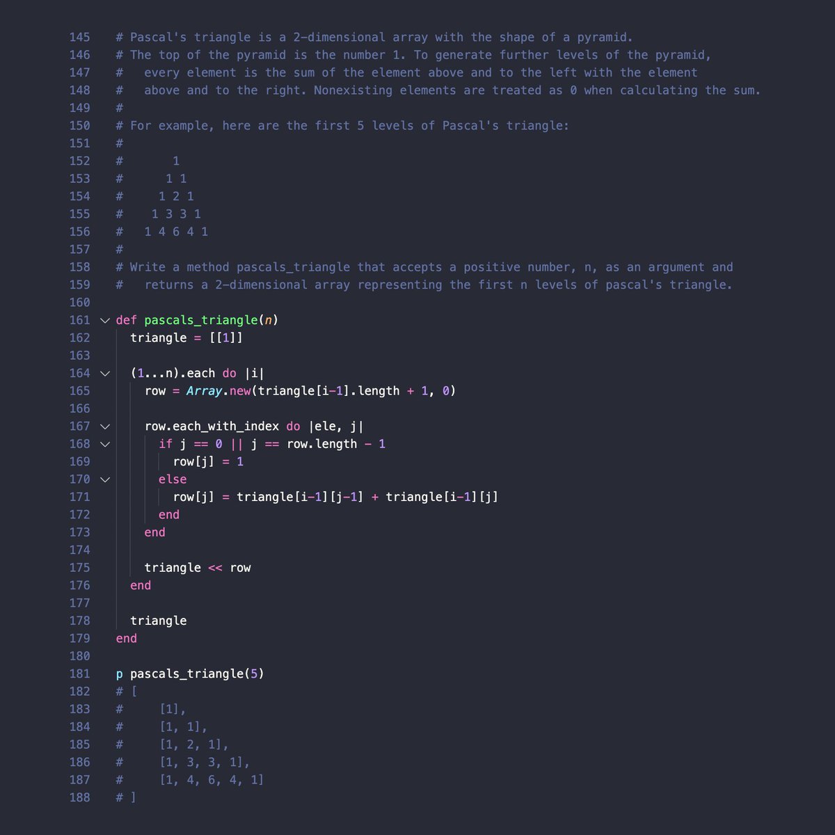 chad_code's tweet image. A cute triangle.

#100DaysOfCode #CodeNewbie #Ruby