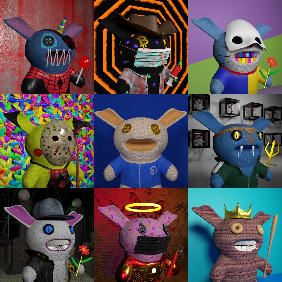 metabunnynft's tweet photo. Our Metabunny Collection consists of Scary and Cute Bunnies. Which will you choose??

#Metabunny #NFTs #NFTcommunity #Opensea $ETH https://t.co/9luHnt8QfQ