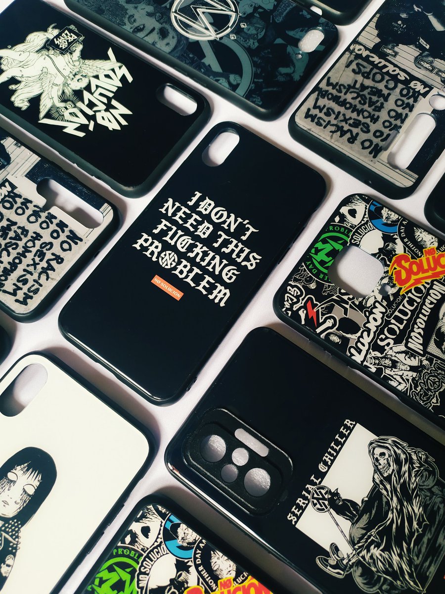 no_solucion's tweet photo. Phone cases are still available for pre-order! A lot of different designs to choose from. 

Purchase on website:
https://t.co/IP6is8yplm [LINK IN BIO]

#nosolucion 
#anotherdayanotherproblem 
#problemaker
#KillYourProblems_NS https://t.co/qhIvSUFUPd