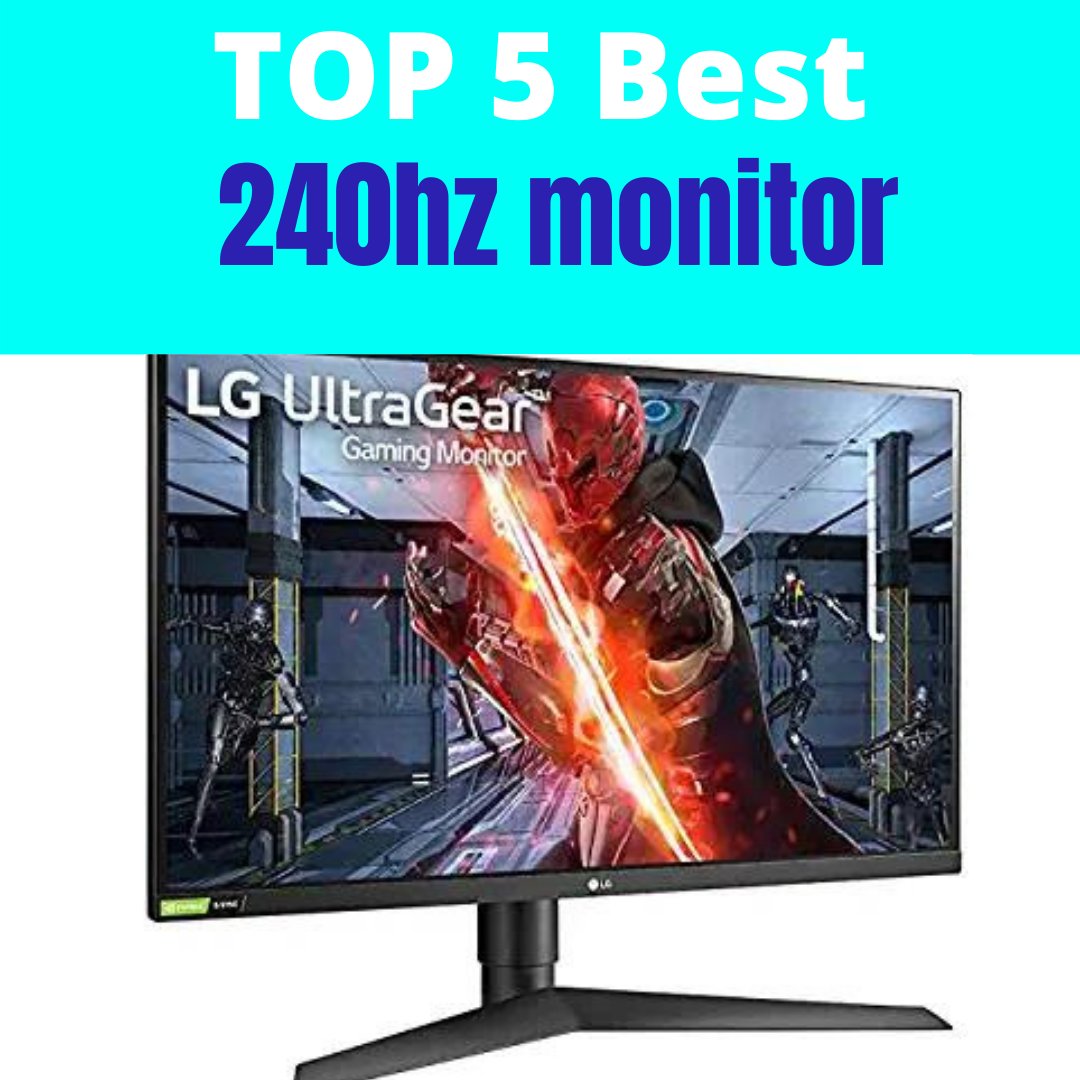 Top5techgadgets's tweet photo. Top 5 Best 240hz monitor on 2022,#tech gadgets
🔝5️⃣ Asus ROG Strix 23.8-inch Full HD.
🔝4️⃣BenQ Zowie XL2746s 27 inch 240Hz Esports Gaming Monitor.
🔝3️⃣LG Ultragear 27" 240Hz.
🔝2️⃣Acer Predator XB253Q GX 24.5 Inch FHD IPS 0.5 ms 240Hz.
🔝1️⃣ Samsung 27 inch (68.6 cm) 240 Hz. https://t.co/N20OpI3ZiK