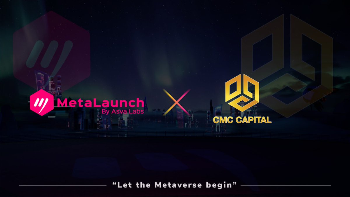 SuperPortalai's tweet photo. 💥@Metalaunch_io is thrilled announce strategic partnership with @CMCCapitalVN  🚀 

✅CMC Capital is a global venture fund investing in prospect Blockchain projects with a team of potential and experienced in the cryptocurrency market. 

😎Let the Metaverse begin🚀🚀 https://t.co/L3SG6OT24X