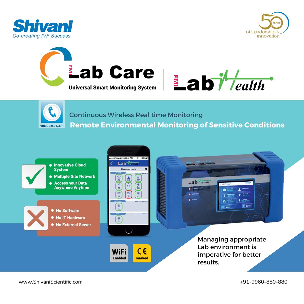 LabHealth is devised to make sure that critical medical assets are stored & kept at optimum temperature & Humidity, ensures Co2 & VOC levels within permissible limits, at the same time eliminating the need of manual measurements thus enabling efficiency https://t.co/AuphDMcJ8a