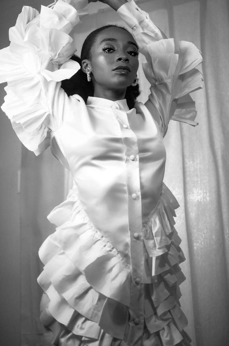 TheKeeperoftheW's tweet photo. The Athena Dress | Online now https://t.co/vDLn855aAN  ⚡

Shot by @omurulaije https://t.co/jqOTm4xtOm