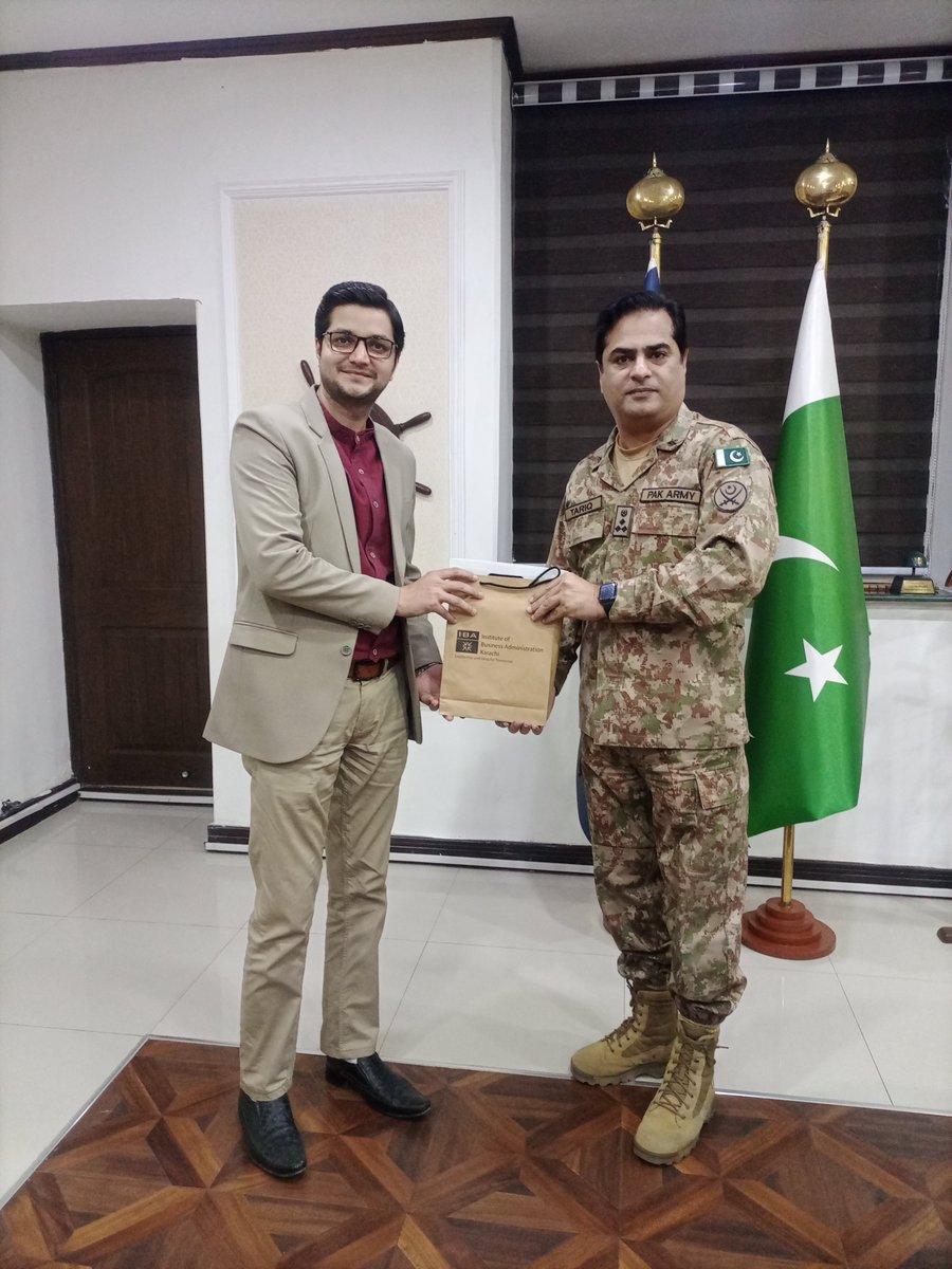 IBACDC's tweet photo. December 20, 2021: Karachi Port Trust (KPT)โs senior management hosted the IBA Career Development Center (CDC) team in its office. Brig. Tariq Bashir TI(M), General Manager Port Administration. More:https://t.co/wJNCXTgKyM
#IBAKarachi #CDC #IndustryLiaison #CorporateMeetup #KPT https://t.co/rMv26md3hF