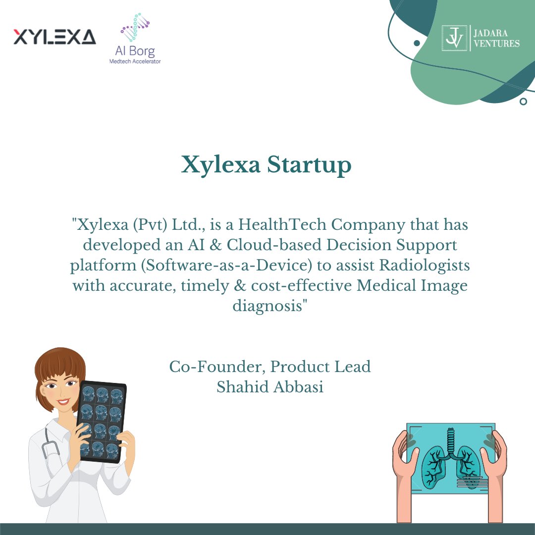 VenturesJadara's tweet photo. Discover our startups who joined our first cohort for Alborg accelerator program 👏🏻✨

@AlBorgMedtech @xylexa1  

#vision2030 #accelerator #incubation #programs #entrepreneurship https://t.co/7QtUTSzaEu