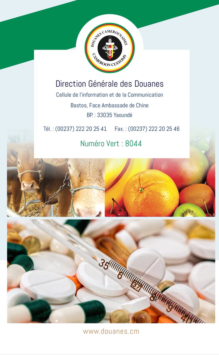 Cameroon Customs tweet media