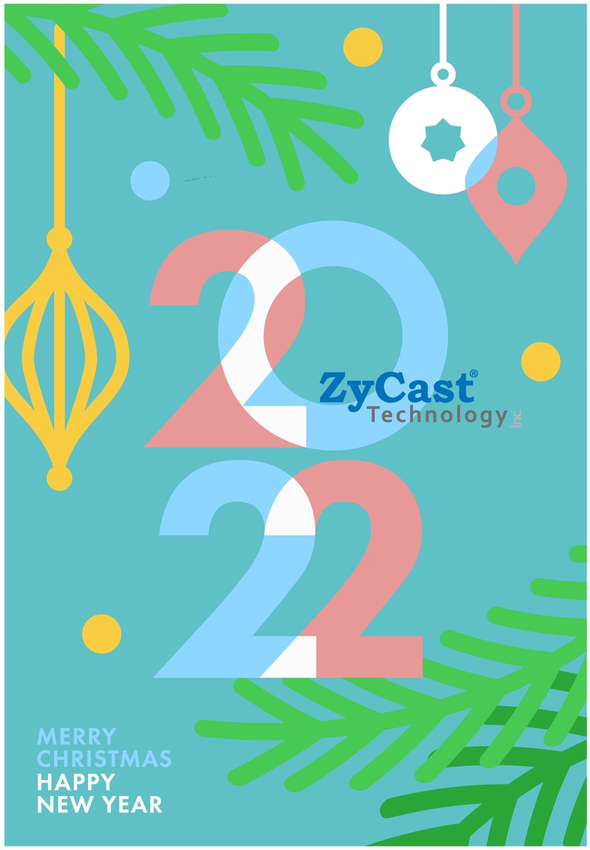zycasttech's tweet photo. Merry Christmas and Happy New Year from ZyCast!   #MerryChristmas #IPTV #Encoder #Encodermodulator #Transcoder https://t.co/0PAjnkOuB6