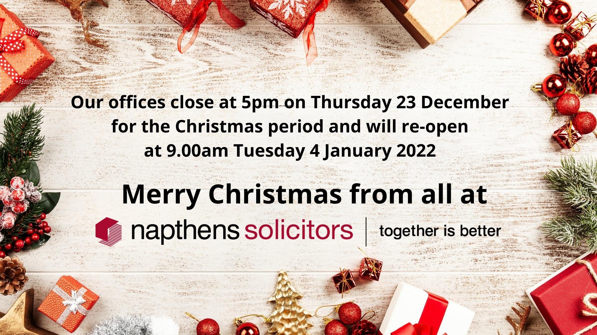 Govt Christmas Eve 2022 Napthens No Twitter: "A Quick Reminder That Our Offices Close At 5Pm This  Evening - And We Will Reopen On Tuesday 4Th January. (Physical Attendance  At Offices Subject To Government Guidance) We