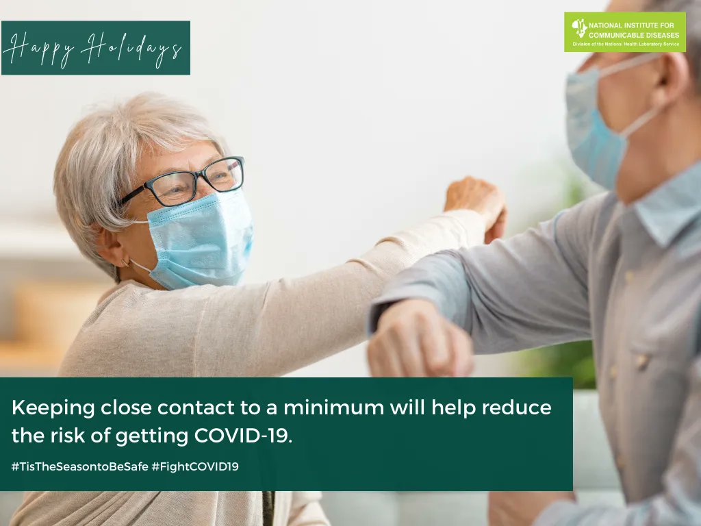 nicd_sa's tweet image. No one wants to be a Grinch at Christmas, but keeping close contact to a minimum (including in the form of hugs and kisses) will help reduce the risk of getting COVID-19. #TisTheSeasontoBeSafe #FightCOVID19